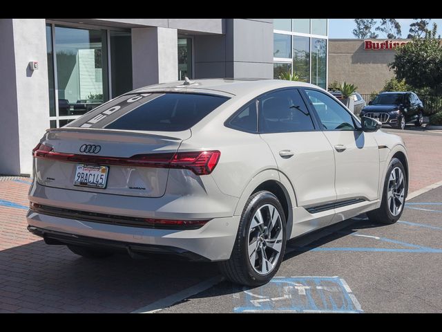 2022 Audi e-tron Sportback S Line Premium