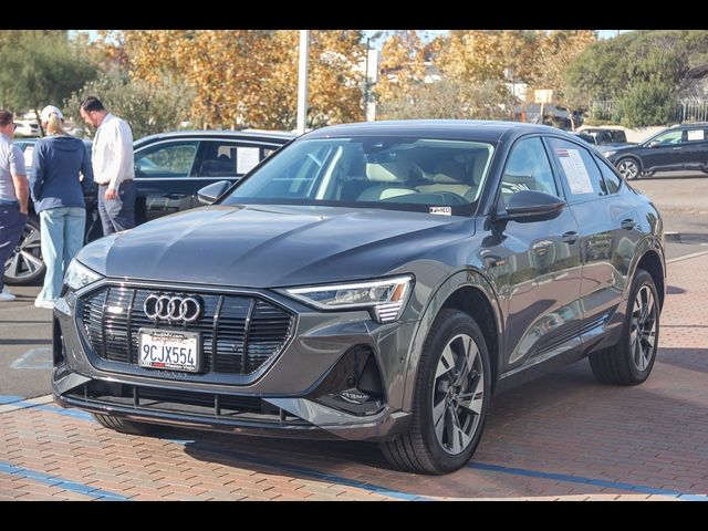 2022 Audi e-tron Sportback S Line Premium