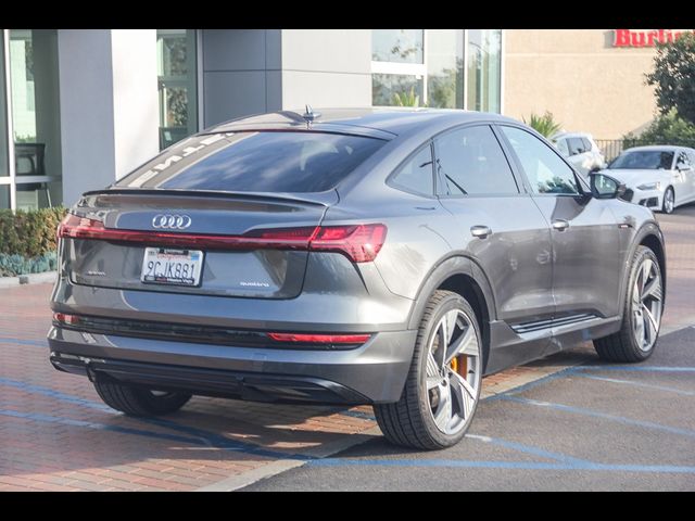 2022 Audi e-tron Sportback S Line Prestige