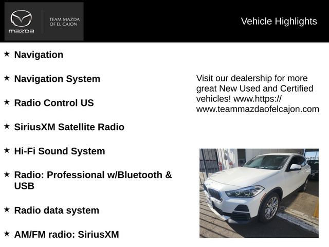 2022 BMW X2 sDrive28i