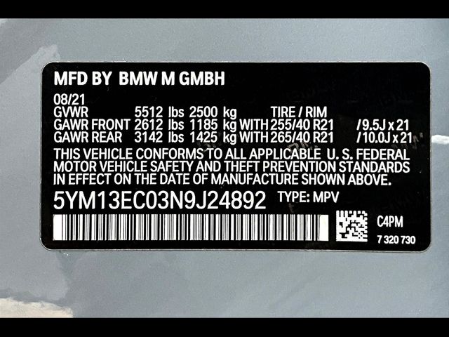 2022 BMW X3 M Base