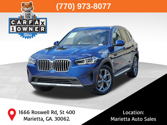 2022 BMW X3 sDrive30i