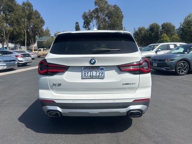 2022 BMW X3 sDrive30i