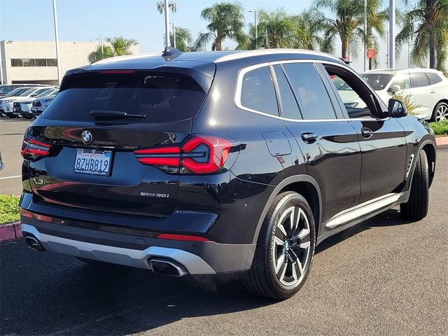 2022 BMW X3 sDrive30i