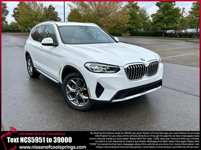 2022 BMW X3 sDrive30i