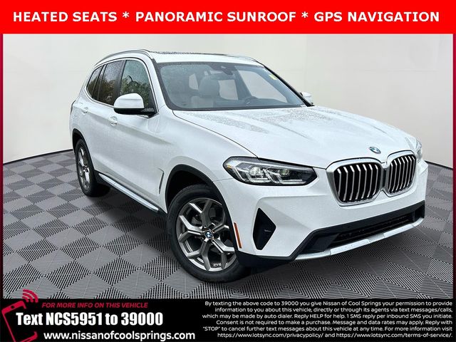 2022 BMW X3 sDrive30i