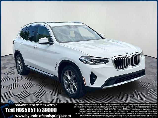 2022 BMW X3 sDrive30i