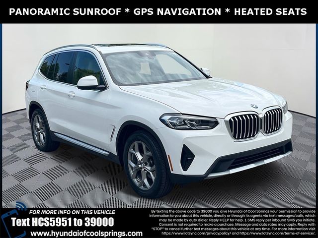 2022 BMW X3 sDrive30i