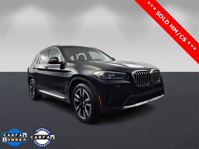 2022 BMW X3 sDrive30i