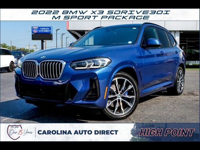 2022 BMW X3 sDrive30i