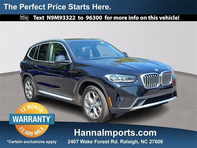 2022 BMW X3 xDrive30i