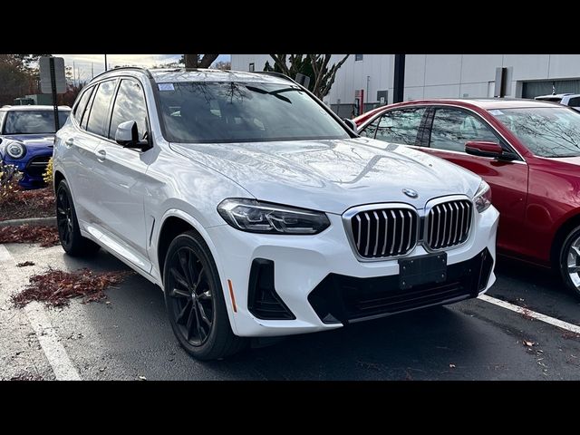 2022 BMW X3 xDrive30i