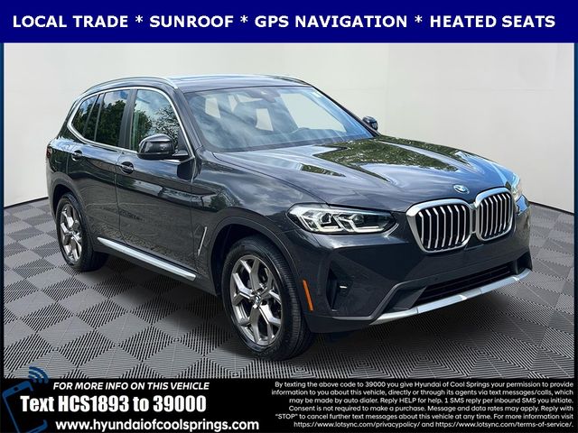 2022 BMW X3 xDrive30i