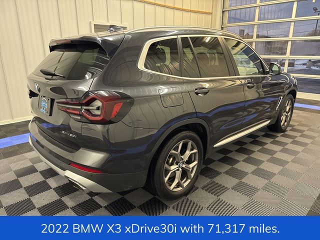 2022 BMW X3 xDrive30i