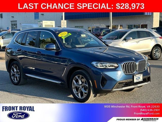 2022 BMW X3 xDrive30i