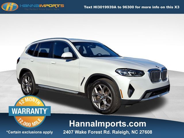 2022 BMW X3 xDrive30i