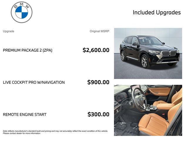 2022 BMW X3 xDrive30i