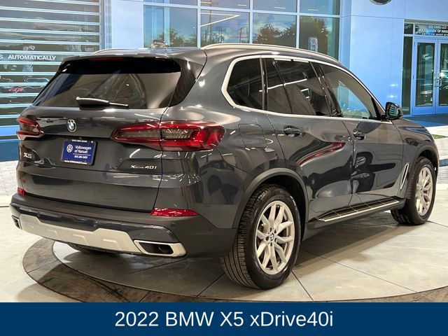 2022 BMW X5 xDrive40i