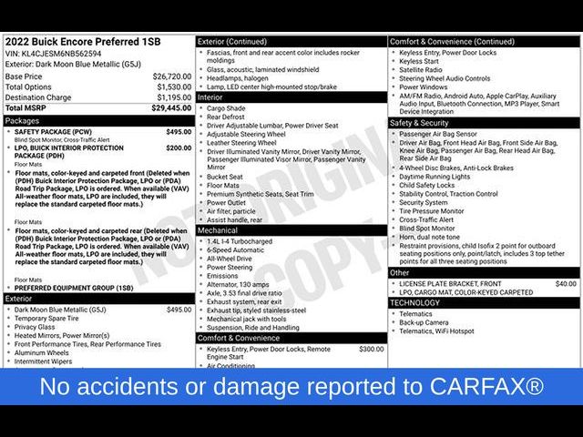 2022 Buick Encore Preferred