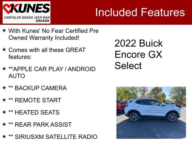 2022 Buick Encore GX Select