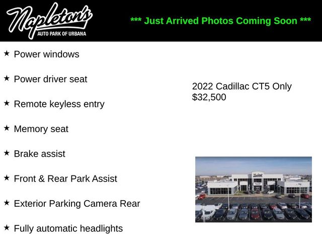 2022 Cadillac CT5 Sport