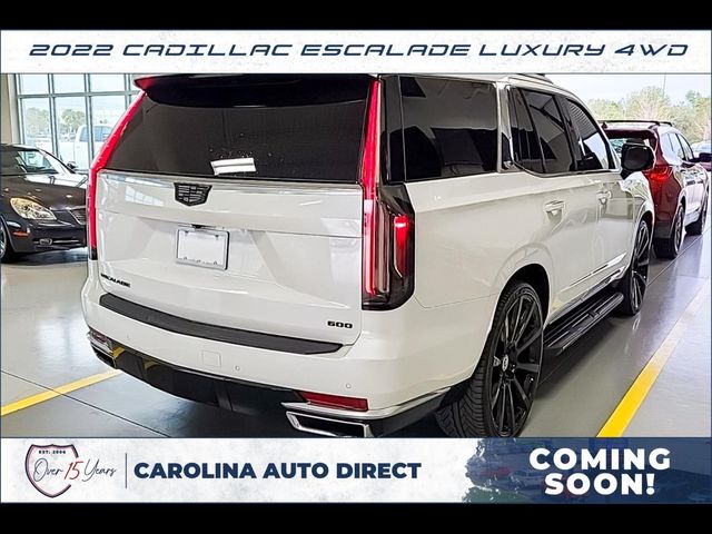 2022 Cadillac Escalade Luxury