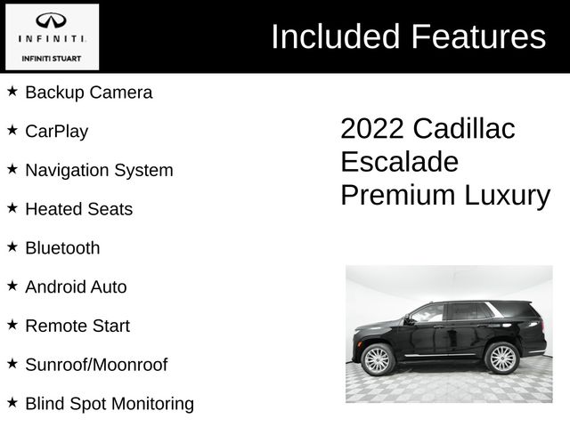 2022 Cadillac Escalade Premium Luxury