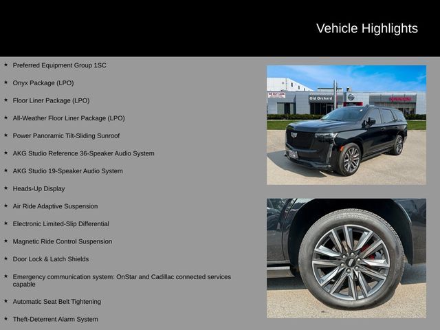 2022 Cadillac Escalade Sport