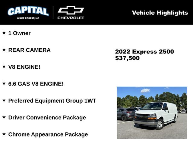 2022 Chevrolet Express Base