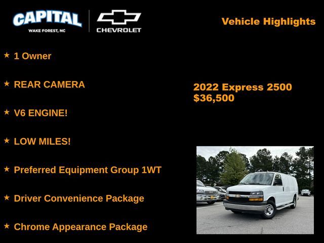 2022 Chevrolet Express Base