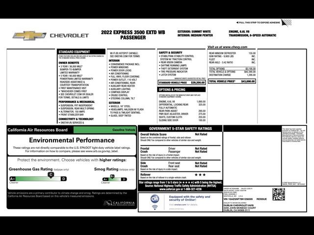 2022 Chevrolet Express LS