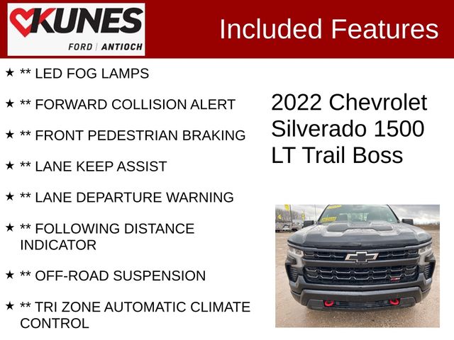 2022 Chevrolet Silverado 1500 LT Trail Boss