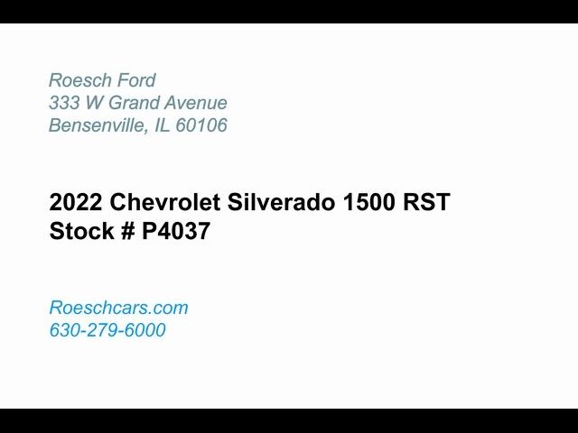 2022 Chevrolet Silverado 1500 RST