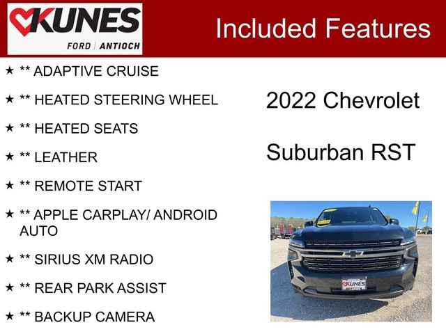 2022 Chevrolet Suburban RST