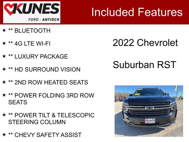 2022 Chevrolet Suburban RST