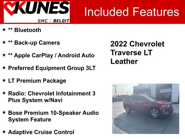 2022 Chevrolet Traverse LT Leather