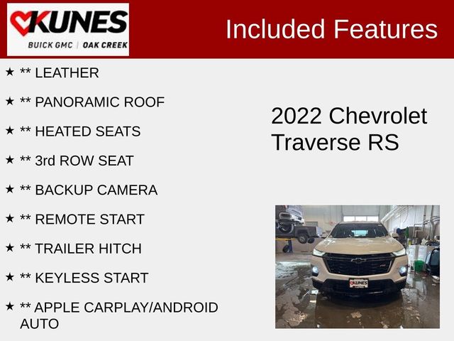 2022 Chevrolet Traverse RS