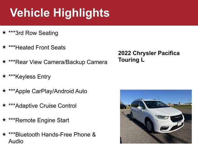 2022 Chrysler Pacifica Touring-L