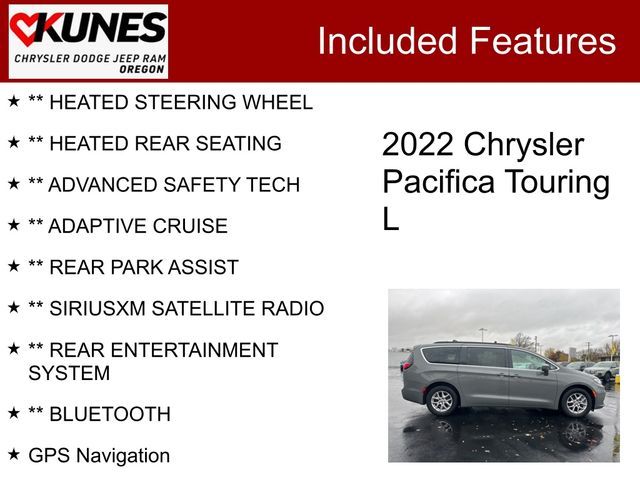 2022 Chrysler Pacifica Touring-L