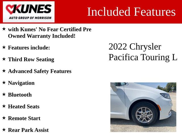 2022 Chrysler Pacifica Touring-L