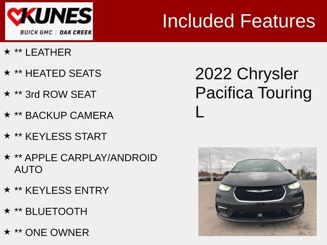 2022 Chrysler Pacifica Touring-L