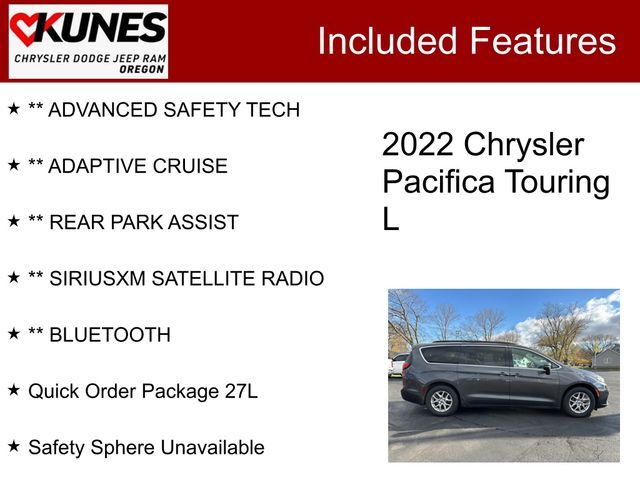 2022 Chrysler Pacifica Touring-L