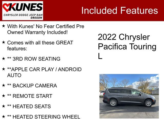 2022 Chrysler Pacifica Touring-L