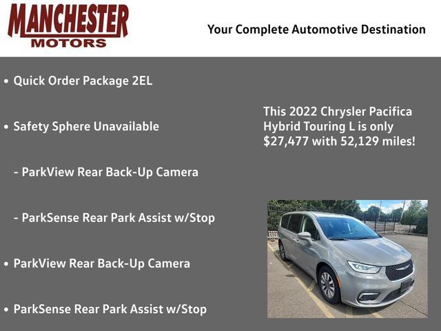 2022 Chrysler Pacifica Hybrid Touring L