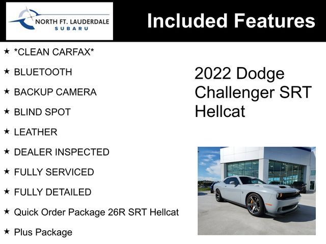 2022 Dodge Challenger SRT Hellcat