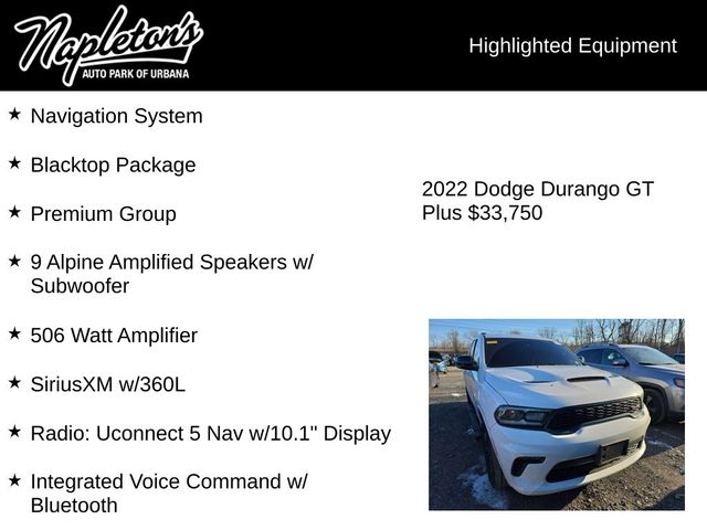 2022 Dodge Durango GT Plus