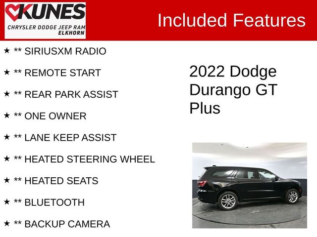 2022 Dodge Durango GT Plus