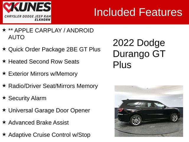 2022 Dodge Durango GT Plus