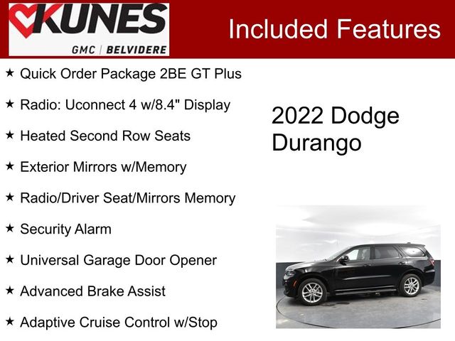 2022 Dodge Durango GT Plus