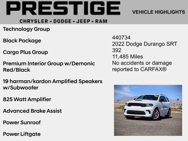 2022 Dodge Durango SRT 392